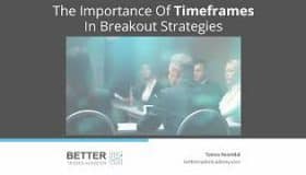 The Importance Of Timeframes In Breakout Strategies